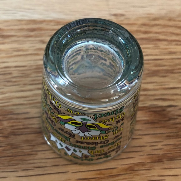 Shot Glass New Orleans Mardi Gras Souvenir - Picture 4 of 4